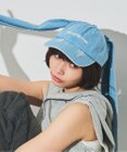 WEGO うさ耳デニムキャップ