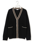 J.PRESS YORK STREET 【UNISEX】ハイゲージライン カーディガン