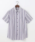 JOSEPH ABBOUD 【キングサイズ・吸水速乾】ソアロンストライプ 半袖