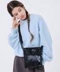 LeSportsac MINI N/S TOTE/ブラックシャイン