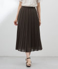 J.PRESS LADIES S 【洗える】シアータフタ プリーツ スカート