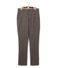 J.PRESS MEN 【ストレッチ】シャドウ千鳥ストレッチ ステムテーパードパンツ