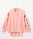 Feroux 【洗える】フリルシャツ ブラウス