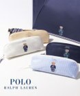 MOONBAT 【WEB限定/遮光率100%/遮熱/UV】POLO RALPH LAUREN（ポロ ラルフローレン）晴雨兼用日傘 ワンポイント ポロベア 折りたたみ傘 ポーチタイプ