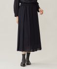 自由区 L 【セットアップ対応・洗える】ハイツイストビエラプリーツ スカート