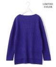 ICB 【WEB限定カラーあり】ウールカシミヤ ボートネックニット