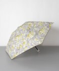 AURORA JILL STUART ジル スチュアート アブストラクトフラワー柄 雨傘（クイックオープン折り畳みミニ傘）
