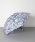 AURORA JILL STUART ジル スチュアート アブストラクトフラワー柄 雨傘（クイックオープン折り畳みミニ傘）