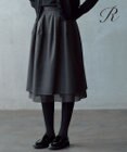 23区 【R(アール)】メリノシアーレイヤード スカート