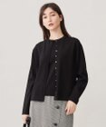 自由区 【アンサンブル対応・洗える】アセテートコットン カーディガン