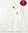 23区GOLF 【MEN/キングサイズ】【吸湿発熱】】クラブ柄 ハーフジップ