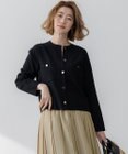 23区 【洗える】コンフォートストレッチ ニット カーディガン