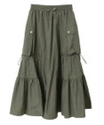 Green Parks ・ＳＵＧＡＲ　ＳＰＯＯＮ　ドロストティアードスカート