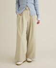 CRAFT STANDARD BOUTIQUE ハイウェストベルトワイドパンツ