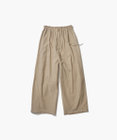 ATON CATCH WASHER COTTON | イージーワイドパンツ