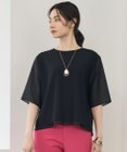 自由区 L 【17号サイズまで展開・カタログ掲載】ストレッチアムンゼン Tブラウス