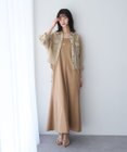 YECCA VECCA 【2点SET】ミリタリーシアーシャツセットキャミワンピース