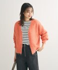Green Parks 毛ふきシャギーＶネックカーディガン