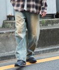 WEGO イージーバレルレッグデニムパンツ2