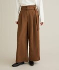 CRAFT STANDARD BOUTIQUE ハイウェストベルトワイドパンツ