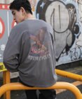 WEGO 【ユニセックス着用ITEM】ピグメントグラフィックT（LS）