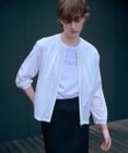 J.PRESS LADIES L 【接触冷感・洗える】シアー ブルゾン