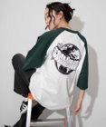 WEGO 【ユニセックス着用ITEM/】グラフィックラグランBIGT（S）