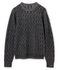 JOSEPH HOMME 【WEB・一部店舗限定  】 ビッグアロージャガード　クルーネックニット