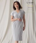 BEIGE， 【WEB＆一部店舗限定・L-size】CINDY / ラップドレス