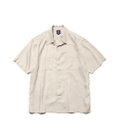 J.PRESS MEN 【J.PRESS ORIGINALS】Rayon Linen Oxford Open Half Sleeve Shirt / Baggy-Fit