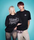 WEGO 【ユニセックス着用ITEM/MLサイズ展開】ラメグラフィックT（SS）