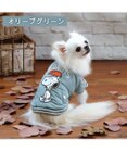 PET PARADISE スヌーピー 遠赤外線 スカジャン 《オリーブグリーン》 小型犬