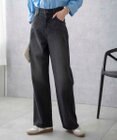 WEGO 【新色追加/美脚/XS～Lサイズ展開】ストレートデニムパンツ