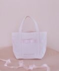 Maison de FLEUR ピンクマニアマルチポケット帆布トートSバッグ
