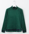 23区GOLF 【WOMEN】ベロア モックネック