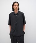 ATON TWIST WOOL GAUZE | ハーフスリーブシャツ - UNISEX