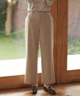 J.PRESS LADIES 【洗える】ANASTASIA milled セミワイド パンツ