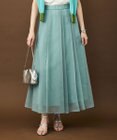 自由区 S オーガンジープリーツ スカート