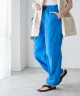 WEGO 【ウエストゴム】ナイロンイージーワイドカーゴパンツ