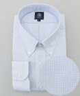 J.PRESS MEN 【KING SIZE】【PREMIUM PLEATS / 形態安定】ピンヘッド ドレスシャツ / B.D.