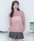WEGO モヘアタッチBROOKLYNロゴニット