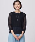 J.PRESS LADIES L 【WEB限定カラーあり・洗える】Vis/Peスパーク シアー ニット