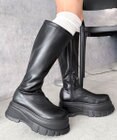WEGO 厚底ボリュームロングブーツ