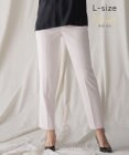 BEIGE， 【L-size】LUIZA / クロップドパンツ