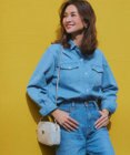 23区 【洗える】23区DENIM ライトダンガリー シャツ