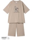une nana cool 【綿混】やわらか天竺パジャマ PEANUTS × une nana cool