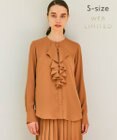 BEIGE， 【WEB限定・S-size】MAKALU / フリルブラウス