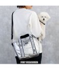 PET PARADISE Lee お散歩バッグ シルバーロゴ