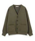 UNFILO MENS 【男女兼用/新色追加】スウェットライク ニットカーディガン [24年秋冬商品]