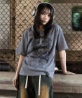 WEGO 【ユニセックス着用ITEM】グラフィックヘンリーネックT（SS）